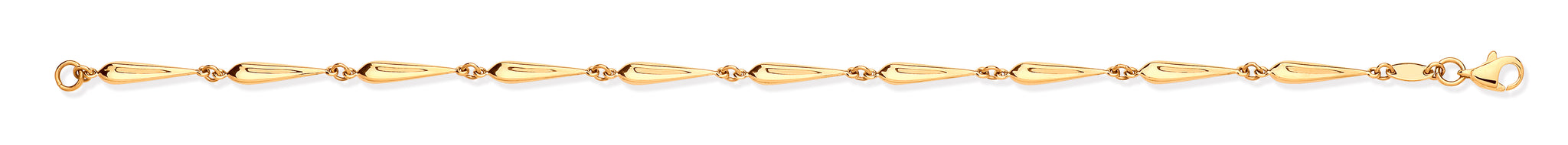 9ct Gold Fancy Ladies Bracelet