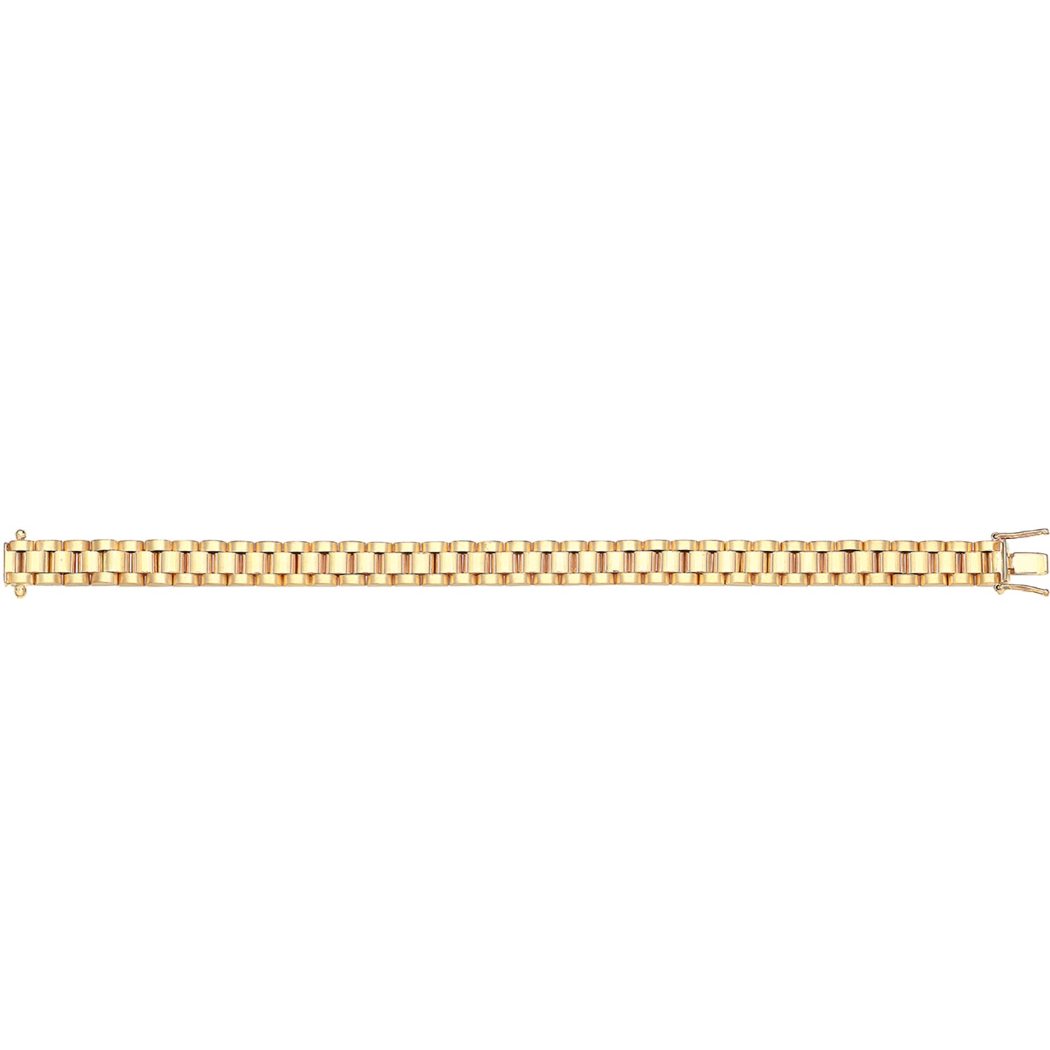 9ct Gold  Ladies Watch Strap Bracelet