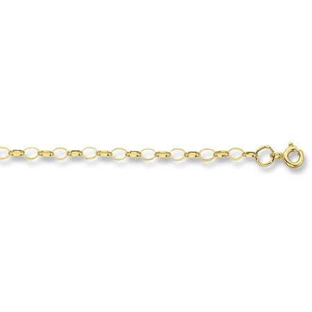 9ct Gold 24" Oval Belcher Chain