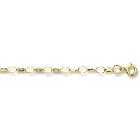 9ct Gold 22" Oval Belcher Chain