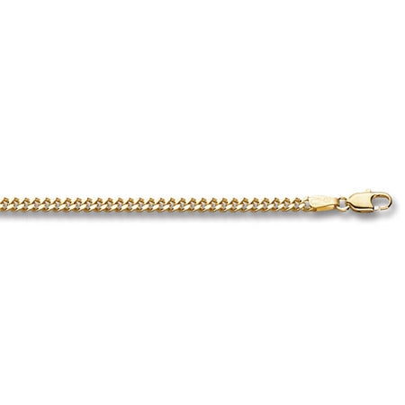 9ct Gold Solid 18" Close Curb Chain