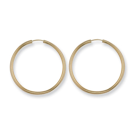 9ct Gold Sleeper/Hoop Earrings