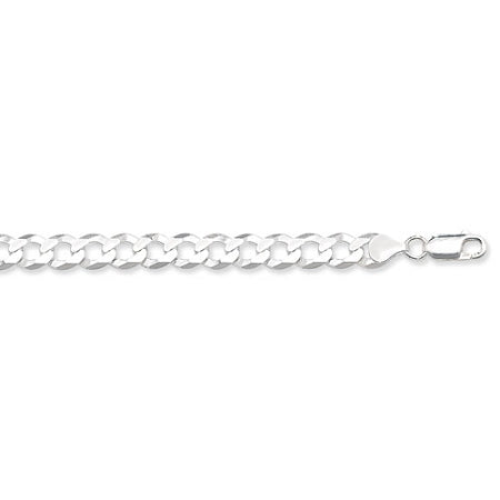 Sterling Silver Gents Curb Bracelet