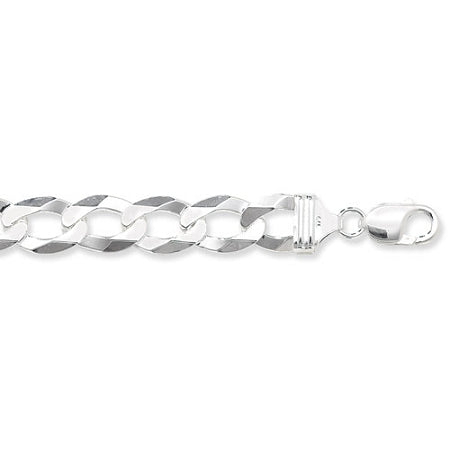 Sterling Silver 22" Curb Chain