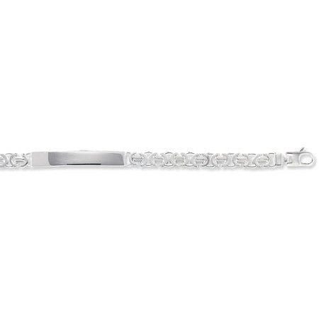 Sterling Silver Ladies ID Bracelet