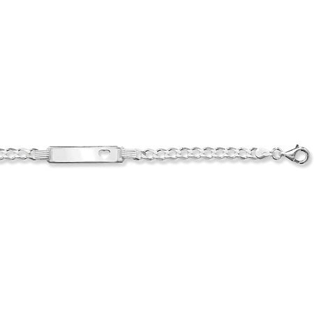 Sterling Silver Babies ID Bracelet