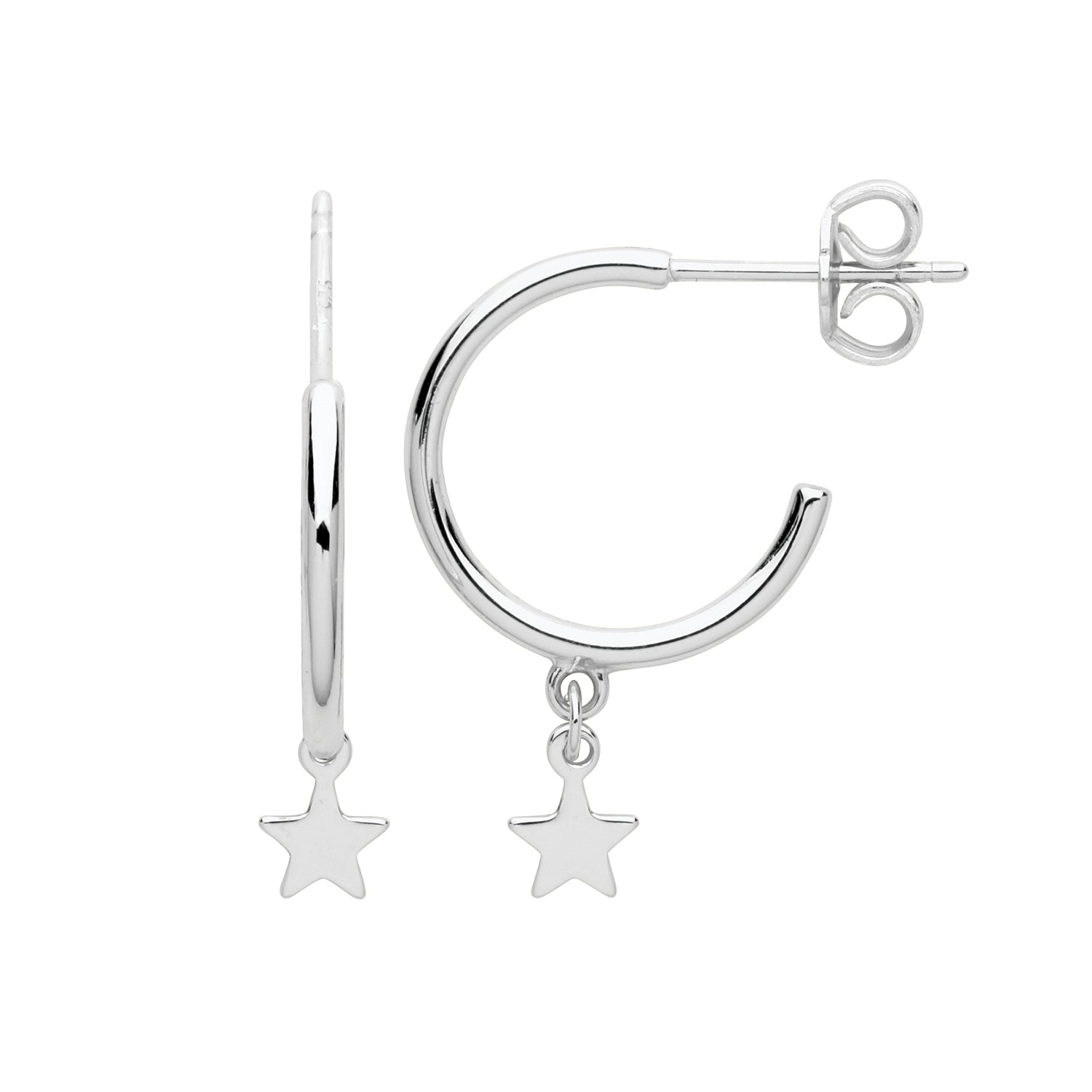 Sterling Silver Hoop Earrings