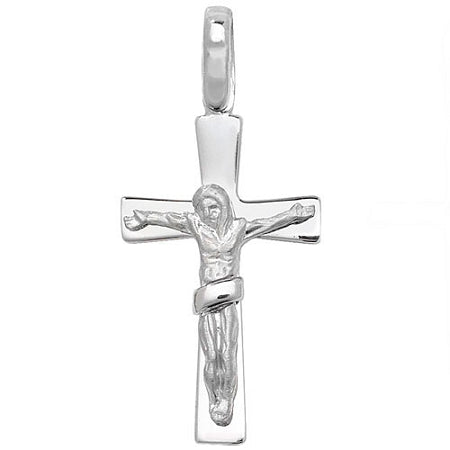 Sterling Silver Solid Small Crucifix